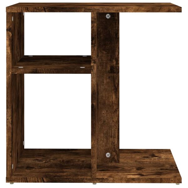 vidaXL Βοηθητικό Τραπέζι Καπνιστή Δρυς 50x30x50 εκ. Επεξεργασμένο Ξύλο