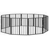 vidaXL &Pi;ό&rho;&tau;&alpha; &Sigma;&kappa;ύ&lambda;&omicron;&upsilon; 10 pcs &Mu;&alpha;ύ&rho;&omicron; 60 x 60 cm &Epsilon;&pi;&iota;&kappa;&alpha;&lambda;&upsilon;&mu;&mu;έ&nu;&omicron;&sigmaf; &Chi;ά&lambda;&upsilon;&beta;&alpha;&sigmaf;
