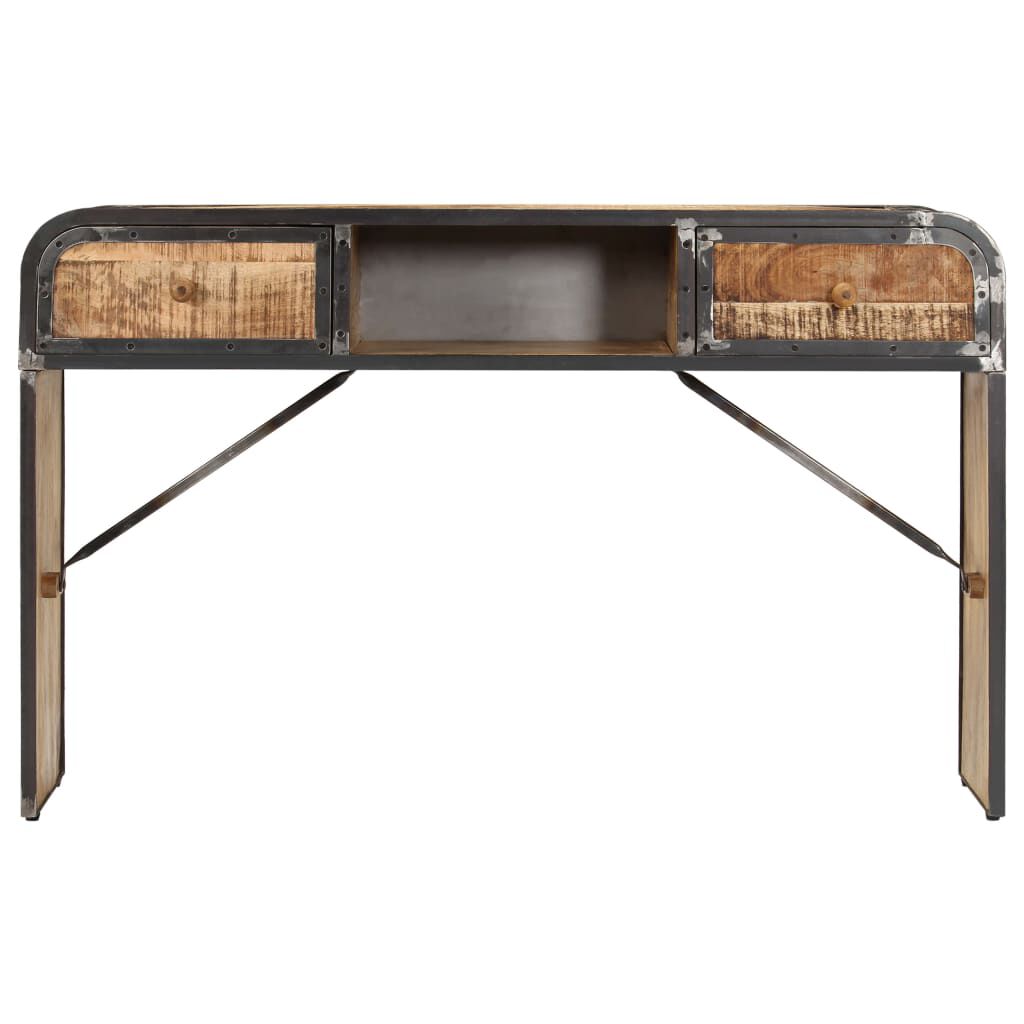 vidaXL Κονσόλα 120 x 30 x 75 εκ. από Μασίφ Ξύλο Μάνγκο