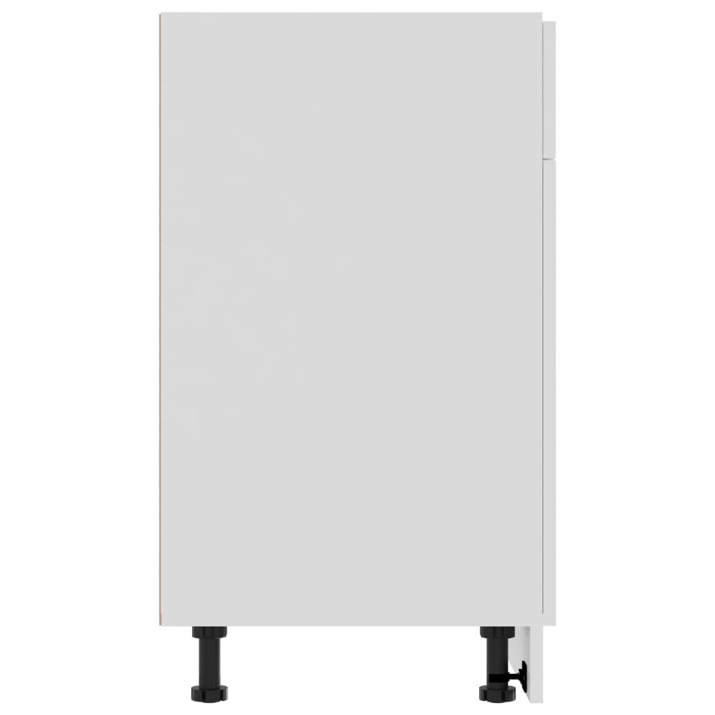vidaXL Ντουλάπι με Συρτάρι Lyon Λευκό 80x46x81,5 εκ. Επεξ. Ξύλο