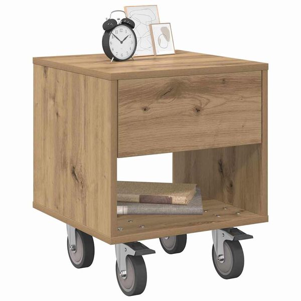 vidaXL &Kappa;&omicron;&mu;&omicron;&delta;ί&nu;&omicron; Artisan Oak 40,5 x 40 x 48 &epsilon;&kappa;. &Epsilon;&pi;&epsilon;&xi;&epsilon;&rho;&gamma;&alpha;&sigma;&mu;έ&nu;&omicron; &xi;ύ&lambda;&omicron;