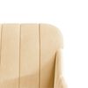 vidaXL Πολυθρόνα Κρεμ 63x76x80 εκ. Βελούδινη