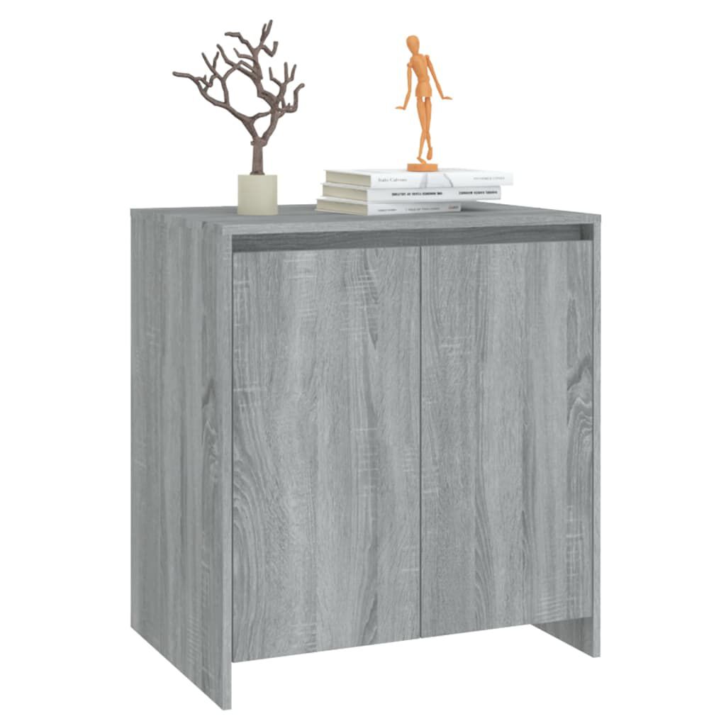 vidaXL Μπουφές Γκρι Sonoma 70x41x75 εκ. από Επεξεργασμένο Ξύλο