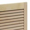vidaXL Πόρτα Ντουλάπας Φυσικό 140.5 x 2.1 x 49.5 cm Μασίφ ξύλο πεύκου