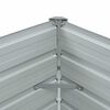 vidaXL Ζαρντινιέρα Υπερυψωμένη Καφέ 100x40x45 εκ. Γαλβανισμ. Χάλυβας
