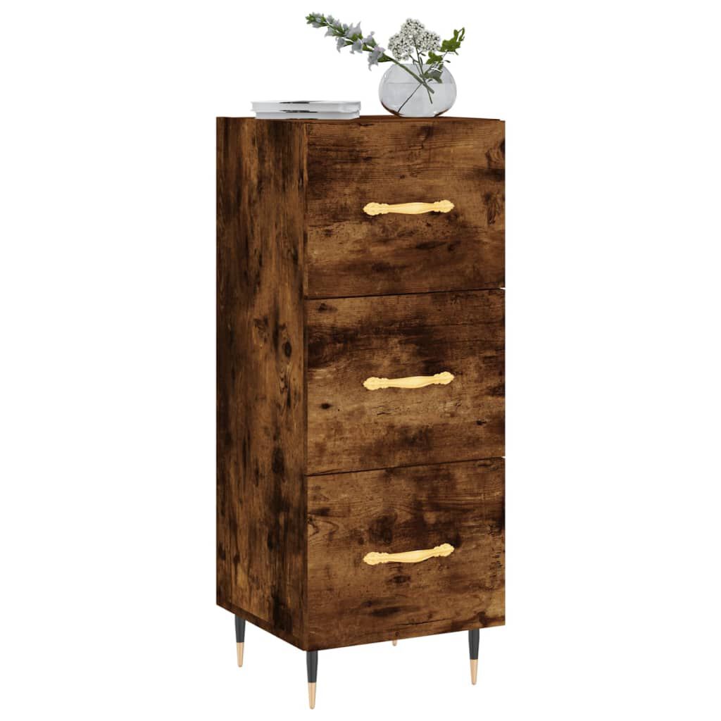 vidaXL Ντουλάπι Καπνιστή Δρυς 34,5 x 34 x 90 εκ. Επεξεργασμένο Ξύλο