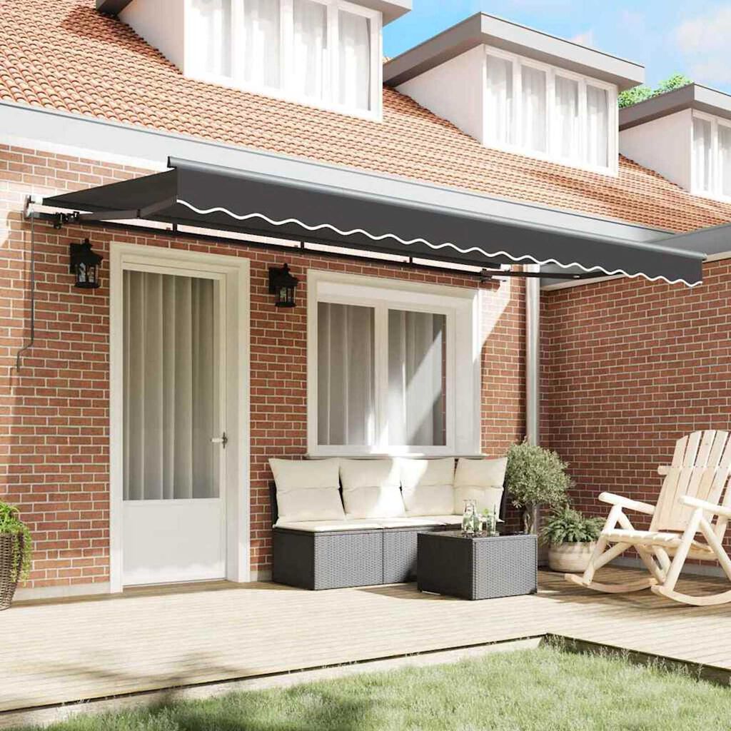vidaXL Σκηνίτσα Αναδιπλούμενη Ανθρακί 400 x 200 cm