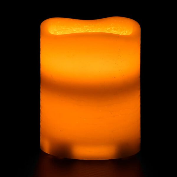 vidaXL Κεριά LED Χωρίς Φλόγα 24 τεμ Θερμό Λευκό Φως & Τηλεχειριστήριο