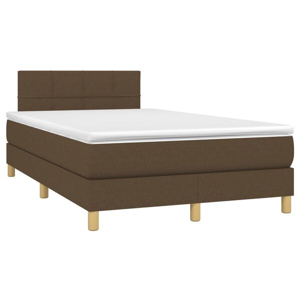 vidaXL &Kappa;&rho;&epsilon;&beta;ά&tau;&iota; Boxspring &mu;&epsilon; &Sigma;&tau;&rho;ώ&mu;&alpha; &Sigma;&kappa;&omicron;ύ&rho;&omicron; &Kappa;&alpha;&phi;έ 120x200 &epsilon;&kappa;. &Upsilon;&phi;&alpha;&sigma;&mu;ά&tau;&iota;&nu;&omicron;