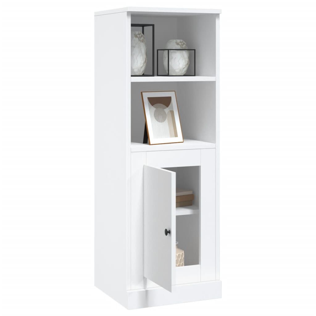 vidaXL Ντουλάπι Λευκό 36 x 35,5 x 103,5 εκ. από Επεξεργασμένο Ξύλο