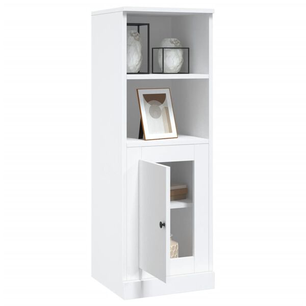 vidaXL Ντουλάπι Λευκό 36 x 35,5 x 103,5 εκ. από Επεξεργασμένο Ξύλο