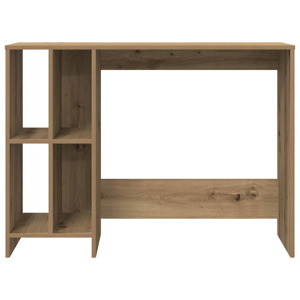 vidaXL Γραφείο Αρτισιανή Δρυς 102,5x35x75 εκ. από Επεξεργασμένο Ξύλο