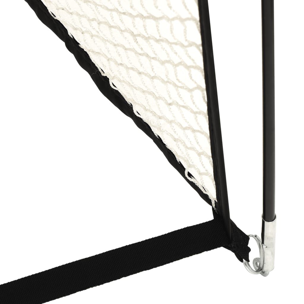 vidaXL Δίχτυ Εξάσκησης Γκολφ Μαύρο 300 x 150 x 210 εκ. από Πολυεστέρα