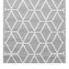 vidaXL Χαλί εξωτερικού χώρου ARAKIL γκρι 120x180 cm PP