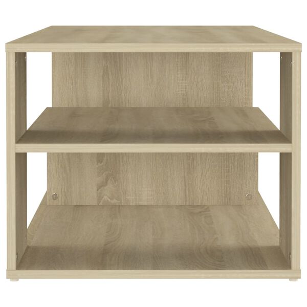 vidaXL Τραπεζάκι Σαλονιού Sonoma Δρυς 100x50x40 εκ. Επεξεργασμένο Ξύλο