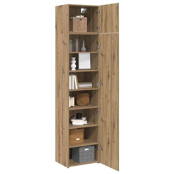 vidaXL &Pi;&lambda;&alpha;ϊ&nu;ό &gamma;&rho;&alpha;&phi;&epsilon;ί&omicron; 3 pcs Artisan Oak