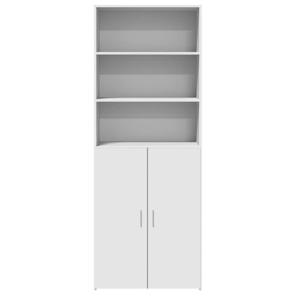 vidaXL Ντουλάπι Λευκό 70x42,5x185 εκ. Επεξεργασμένο Ξύλο