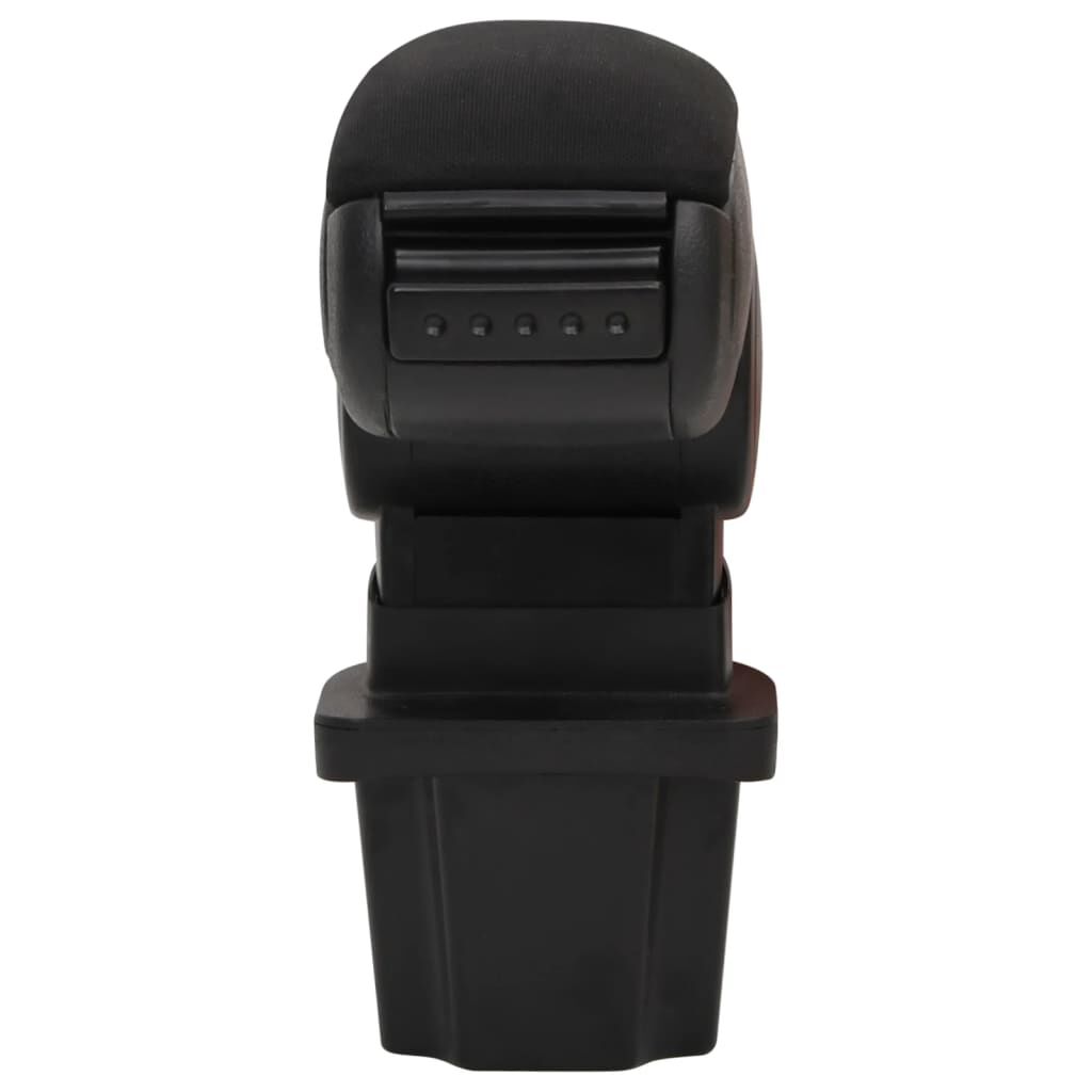 vidaXL Τεμπέλης Αυτοκινήτου Μαύρος 13,5x32,5x(31-46,5) εκ. από ABS