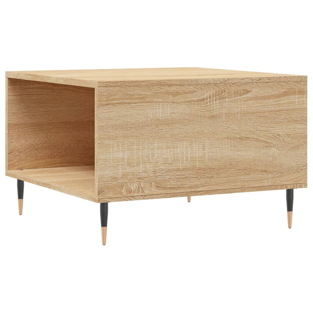 vidaXL Τραπεζάκι Σαλονιού Sonoma Δρυς 55x55x36,5εκ. Επεξεργασμένο Ξύλο