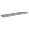 vidaXL Ράφια Τοίχου 4 τεμ. Γκρι 120x23,5x3,8 εκ. MDF