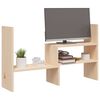 vidaXL Βάση Οθόνης (39-72) x 17 x 43 εκ. από Μασίφ Ξύλο Πεύκου