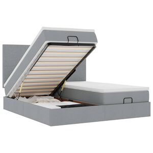 vidaXL &Omicron;&theta;&omega;&mu;&alpha;&nu;&iota;&kappa;ό &kappa;&rho;&epsilon;&beta;ά&tau;&iota; &mu;&epsilon; &sigma;&tau;&rho;ώ&mu;&alpha;&tau;&alpha; & LEDs &Alpha;&nu;&omicron;&iota;&chi;&tau;ό &gamma;&kappa;&rho;&iota; ύ&phi;&alpha;&sigma;&mu;&alpha;