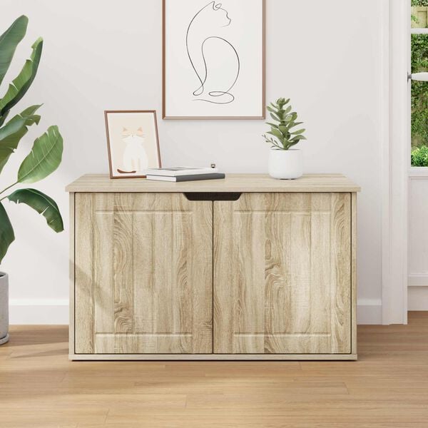 vidaXL &Sigma;&pi;ί&tau;&iota; &Gamma;ά&tau;&alpha;&sigmaf; &Sigma;&omicron;&nu;ό&mu;&alpha; 85 x 55 x 50,5 &epsilon;&kappa; &Epsilon;&pi;&epsilon;&xi;&epsilon;&rho;&gamma;&alpha;&sigma;&mu;έ&nu;&omicron; &xi;ύ&lambda;&omicron;