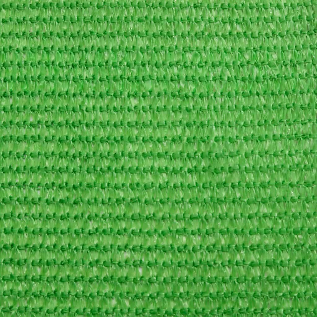 311272 vidaXL Sunshade Sail 160 g/m² Light Green 2x2 m HDPE