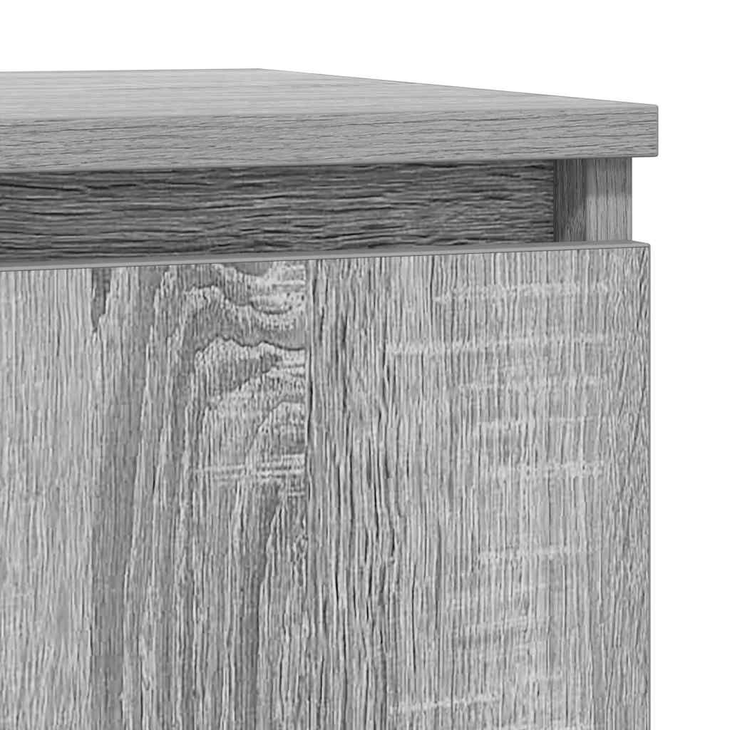 vidaXL Συρταριέρα με Συρτάρια Γκρι Sonoma 71x35x65 εκ. από Επεξ. Ξύλο