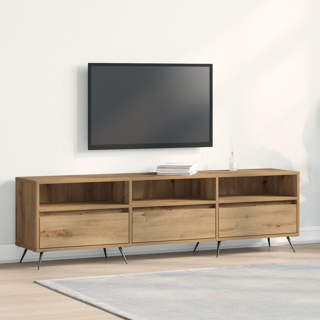 vidaXL Ντουλάπι τηλεόρασης Artisan Oak 150x30x44,5 εκ. Επεξεργασμένο ξύλο