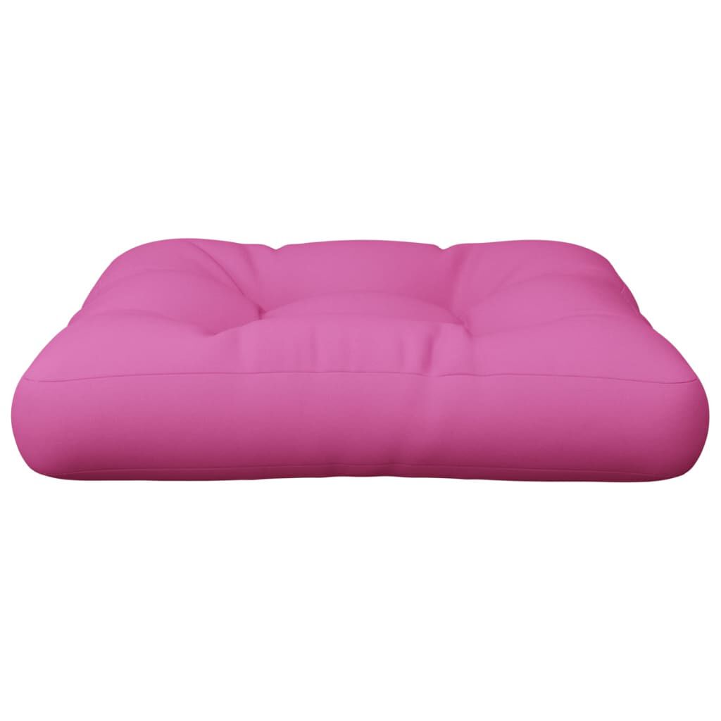 vidaXL Μαξιλάρι Παλέτας Ροζ 58 x 58 x 10 εκ. από Ύφασμα Oxford