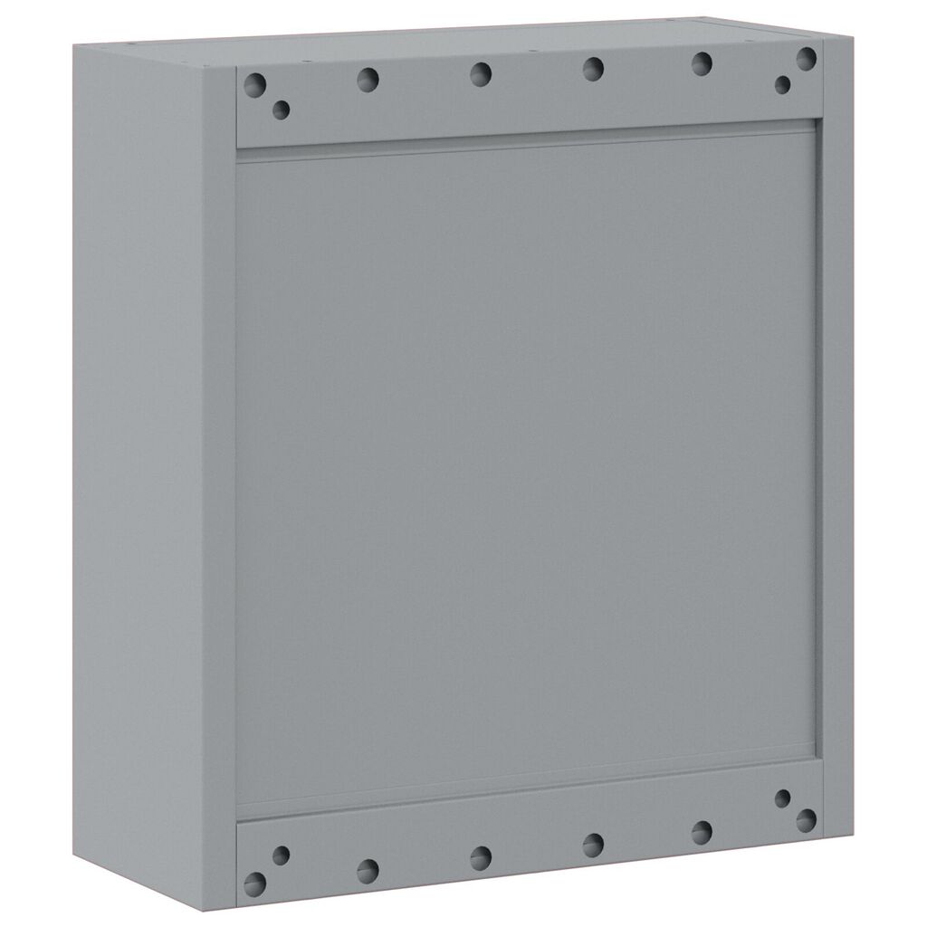 vidaXL Ντουλάπα Εργαλείων Τοίχου Μαύρη 50x20x55 εκ Ατσάλι
