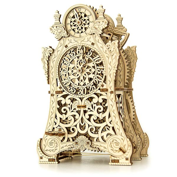 425879 WOODEN CITY Wooden Scale Model Kit Magic Clock