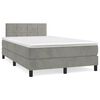 vidaXL &Kappa;&rho;&epsilon;&beta;ά&tau;&iota; Boxspring &mu;&epsilon; &Sigma;&tau;&rho;ώ&mu;&alpha; &Alpha;&nu;&omicron;&iota;&chi;&tau;ό &Gamma;&kappa;&rho;&iota; 120x190 &epsilon;&kappa;. &Beta;&epsilon;&lambda;&omicron;ύ&delta;&iota;&nu;&omicron;