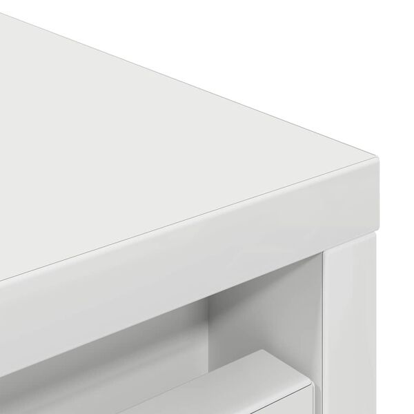 vidaXL Παπουτσοθήκη Λευκή 57x34x76 εκ. από Επεξεργασμένο Ξύλο