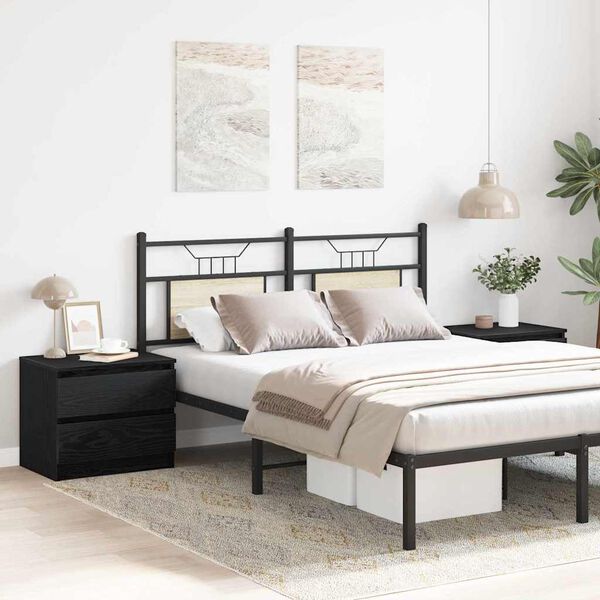 vidaXL &Kappa;&omicron;&mu;&omicron;&delta;ί&nu;&omicron; 2 pcs &Mu;&alpha;ύ&rho;&eta; &Omicron;&xi;&upsilon;ά 50 x 40 x 43,5 &epsilon;&kappa;. &Epsilon;&pi;&epsilon;&xi;&epsilon;&rho;&gamma;&alpha;&sigma;&mu;έ&nu;&omicron; &xi;ύ&lambda;&omicron;