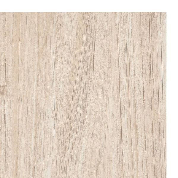 vidaXL Δάπεδο Αυτοκόλλητο Ανοιχτό Καφέ 55 τεμ. 5,11 μ² από PVC