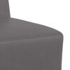 vidaXL Μοναδικός Καναπές χωρίς Χερούλια 2 pcs Γκρι 55 x 74 x 82 εκ.