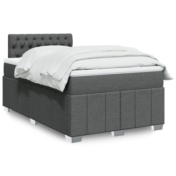 vidaXL &Kappa;&rho;&epsilon;&beta;ά&tau;&iota; Boxspring &mu;&epsilon; &Sigma;&tau;&rho;ώ&mu;&alpha; &Sigma;&kappa;&omicron;ύ&rho;&omicron; &Gamma;&kappa;&rho;&iota; 120x190 &epsilon;&kappa; &Upsilon;&phi;&alpha;&sigma;&mu;ά&tau;&iota;&nu;&omicron;