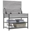 vidaXL Παπουτσοθήκη Γκρι Sonoma 70x42,5x50 εκ. από Επεξεργασμένο Ξύλο