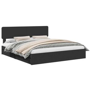 vidaXL &Kappa;&rho;&epsilon;&beta;ά&tau;&iota; &Alpha;&pi;&omicron;&theta;ή&kappa;&eta;&sigmaf; &Mu;&alpha;ύ&rho;&omicron; 200 x 200 cm &Epsilon;&pi;&epsilon;&xi;&epsilon;&rho;&gamma;&alpha;&sigma;&mu;έ&nu;&omicron; &Xi;ύ&lambda;&omicron;