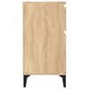 vidaXL Κομοδίνο Sonoma Δρυς 40x35x70 εκ.
