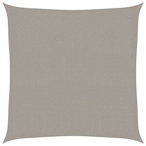 vidaXL Πανί Σκίασης Τετράγωνο Αν. Γκρι 2,5x2,5 μ. από HDPE 160 γρ./μ²