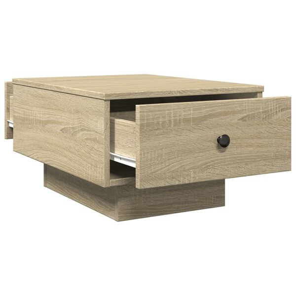 vidaXL Τραπεζάκι Σαλονιού Sonoma Δρυς 60x45x31 εκ. Επεξεργ. Ξύλο