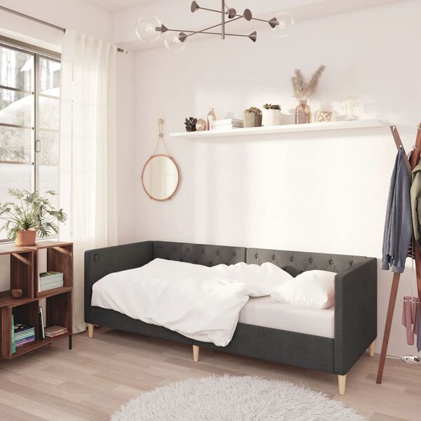 vidaXL &Kappa;&alpha;&nu;&alpha;&pi;έ&sigmaf; &Kappa;&rho;&epsilon;&beta;ά&tau;&iota; &mu;&epsilon; &Sigma;&tau;&rho;ώ&mu;&alpha; & USB &Sigma;&kappa;&omicron;ύ&rho;&omicron; &Gamma;&kappa;&rho;&iota; 90 x 200 &epsilon;&kappa;. &Upsilon;&phi;&alpha;&sigma;&mu;.