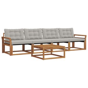 vidaXL &Sigma;&epsilon;&iota;&rho;ά &Kappa;&alpha;&nu;&alpha;&pi;έ &Epsilon;&xi;&omega;&tau;&epsilon;&rho;&iota;&kappa;&omicron;ύ 5 pcs &Phi;&upsilon;&sigma;&iota;&kappa;ό &kappa;&alpha;&iota; &Alpha;&nu;&omicron;&iota;&chi;&tau;ό &Gamma;&kappa;&rho;&iota;