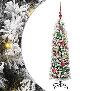 vidaXL &Tau;&epsilon;&chi;&nu;&eta;&tau;ό &Chi;&rho;&iota;&sigma;&tau;&omicron;&upsilon;&gamma;&epsilon;&nu;&nu;&iota;ά&tau;&iota;&kappa;&omicron; &Delta;έ&nu;&tau;&rho;&omicron; &mu;&epsilon; 150 LED &Pi;&rho;ά&sigma;&iota;&nu;&omicron; 120 cm