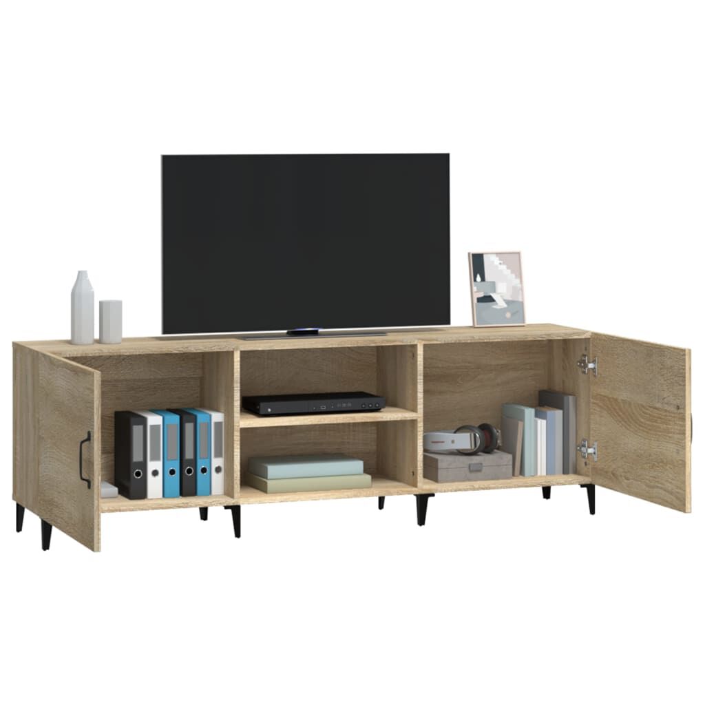 vidaXL Έπιπλο Τηλεόρασης Sonoma Δρυς 150x30x50 εκ. Επεξεργασμένο Ξύλο