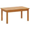 vidaXL Σετ Καναπέ Κήπου 3 pcs Καφέ 75 x 45 x 38 εκ. Μασίφ ξύλο ακακίας