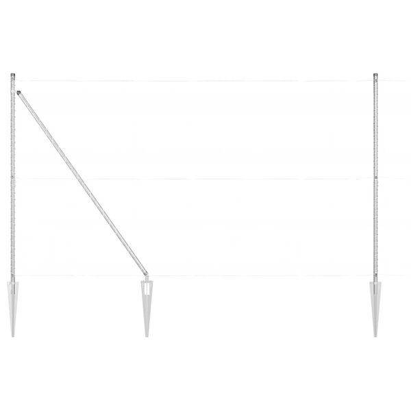 vidaXL &Sigma;&tau;ύ&lambda;&omicron;&sigmaf; &Pi;&epsilon;&rho;&iota;&phi;&rho;ά&xi;&epsilon;&omega;&nu; 7 pcs &Alpha;&sigma;&eta;&mu;ί &Alpha;&tau;&sigma;ά&lambda;&iota;